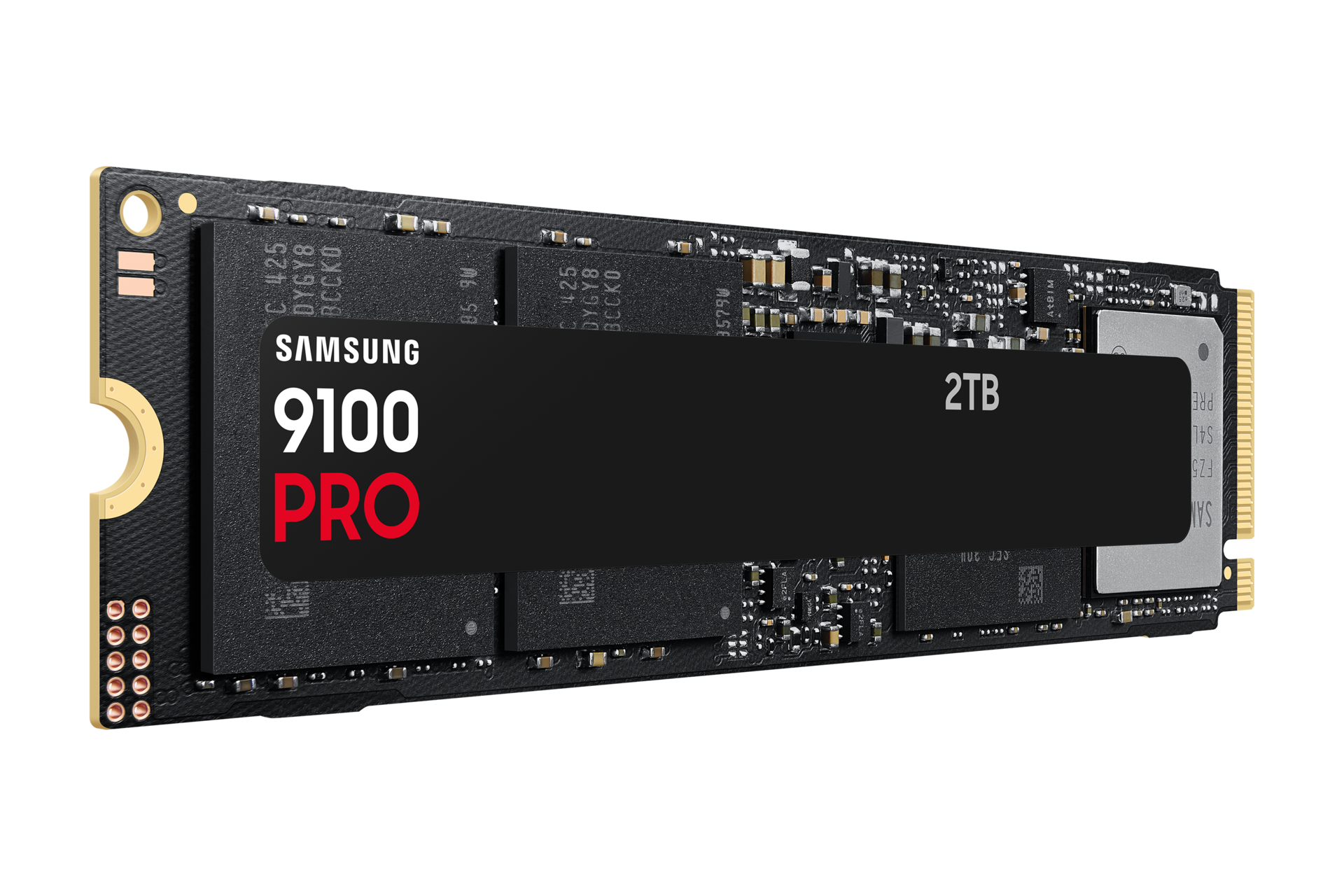 9100 PRO PCIe 5.0 NVMe M.2 SSD L-Perspective Black 