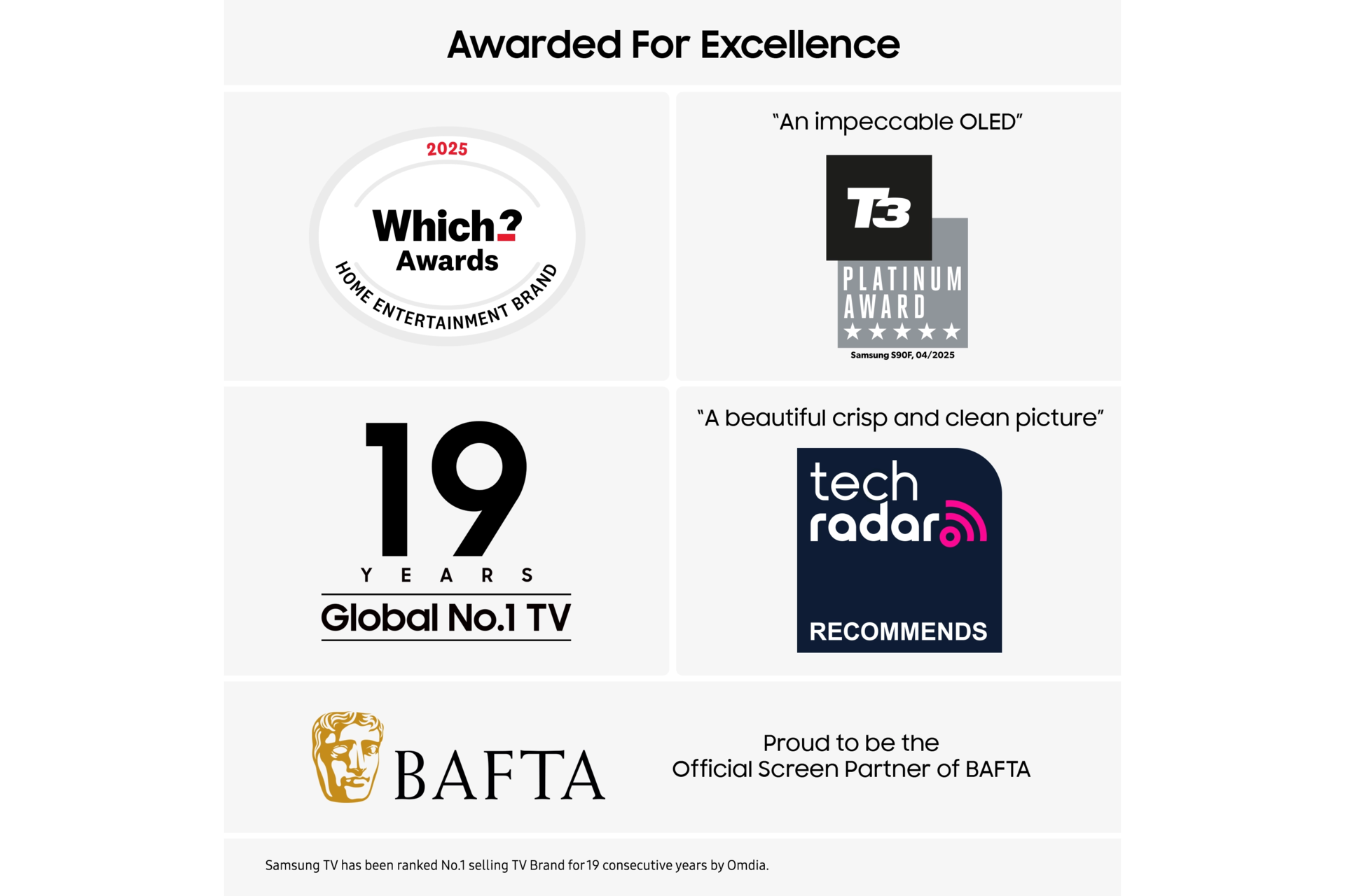 42" OLED S90F 4K Vision AI Smart TV (2025) Black