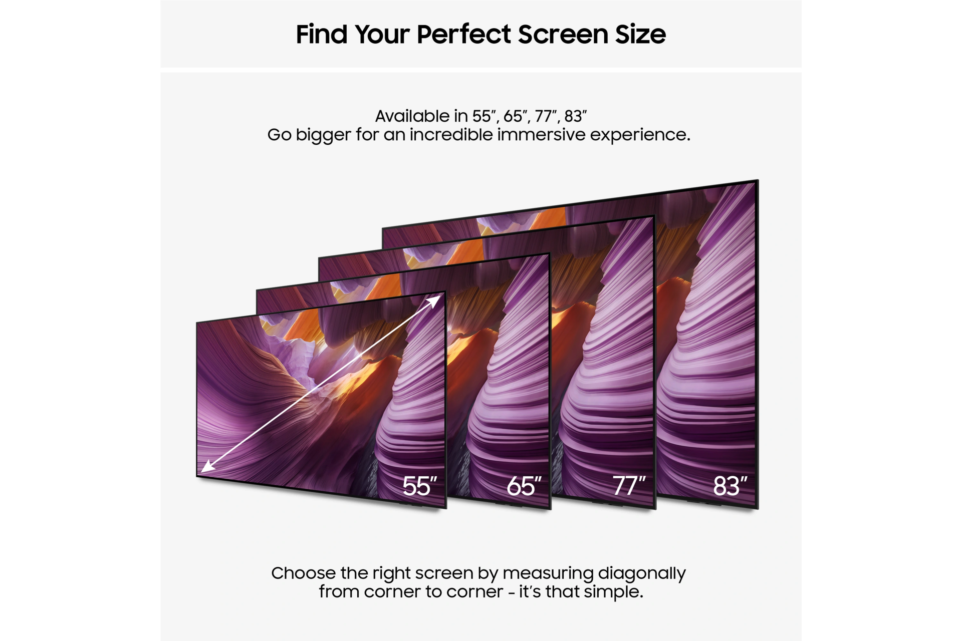 55" OLED S85F 4K Vision AI Smart TV (2025) Graphite