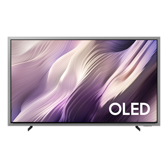 {size}" OLED S95H 4K Samsung Vision AI Smart TV (2026) Front Silver 