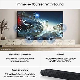 85" QLED Q8F 4K Vision AI Smart TV (2025) Titanium Gray