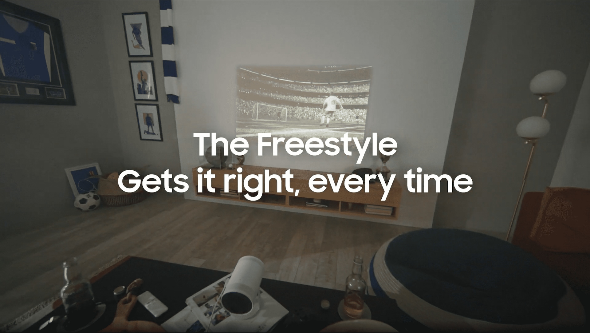 Watch the Big Game on the Big Screen | Samsung Freestyle | Samsung UK