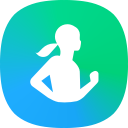 Samsung Health Black Icon