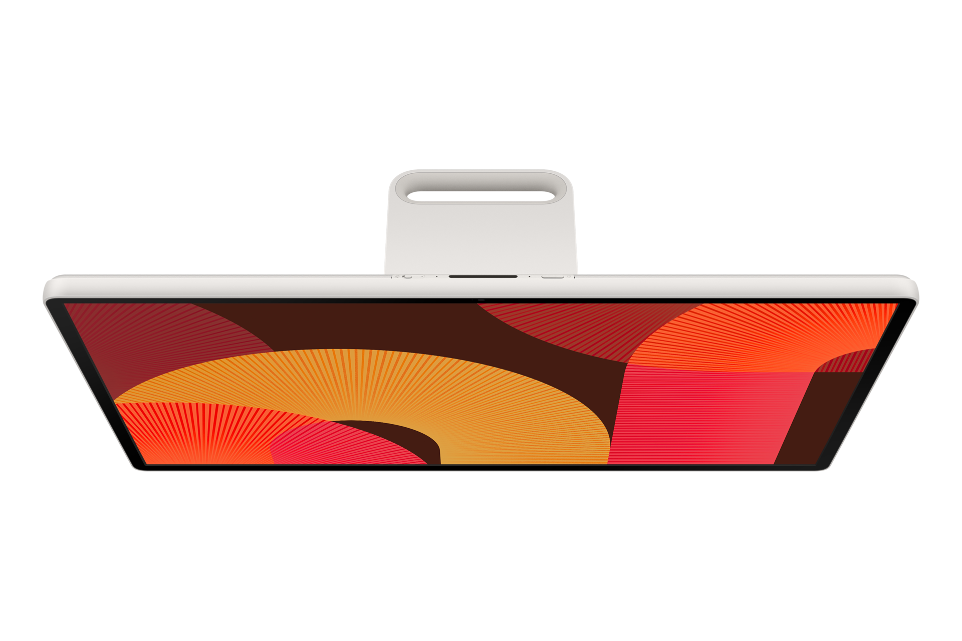 The Movingstyle QHD Portable Touch Screen Smart TV 2025 Top-Kick-Stand White The Movingstyle