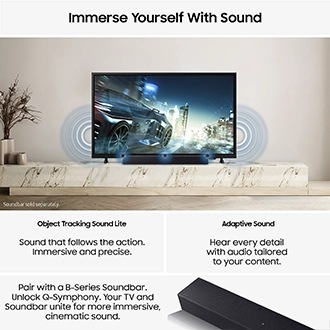 32" Full HD F6000 Smart TV (2025) Black