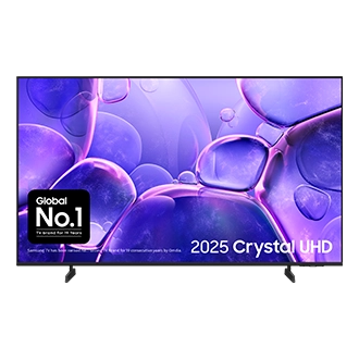 43" Crystal UHD U8000F 4K Smart TV (2025) Black