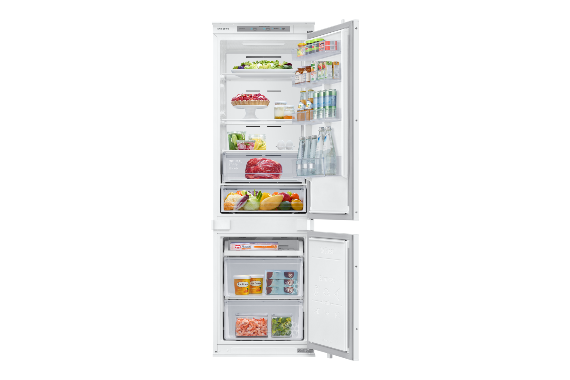 front-open-with-food White