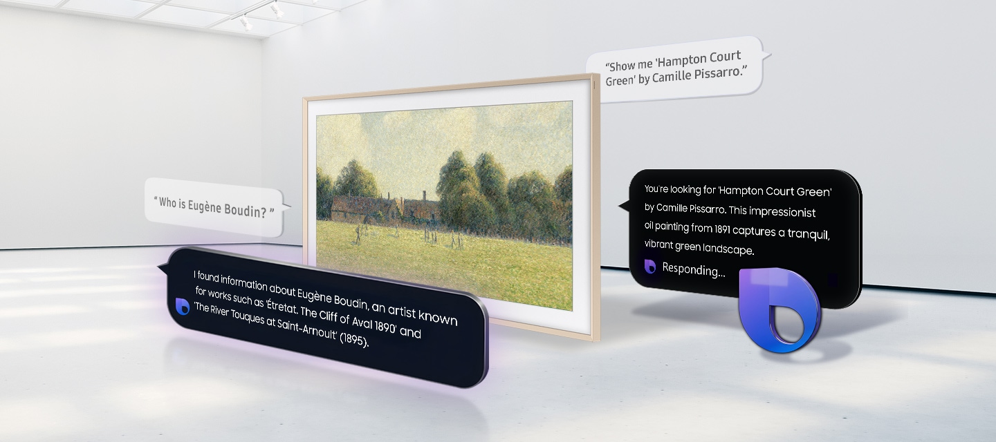 ��������� The Frame ����� ����� ������, ������� Samsung Vision AI Companion ����� ���� ���� ������ �� ����� ����� ������ ��� ���� ��� ����.