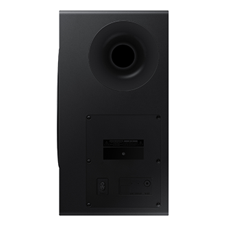 subwoofer-back Black
