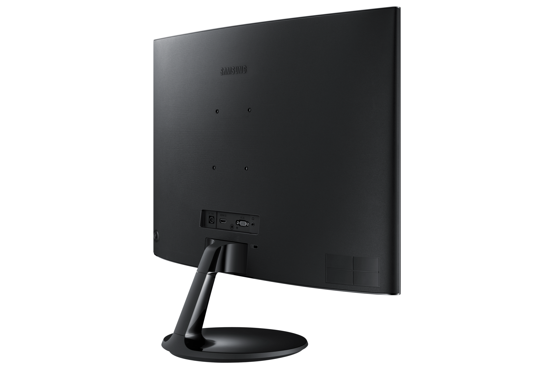 צג קעור ''24 דגם S24C360E עם מעמד עגול
 Back-Dynamic-Left Black 