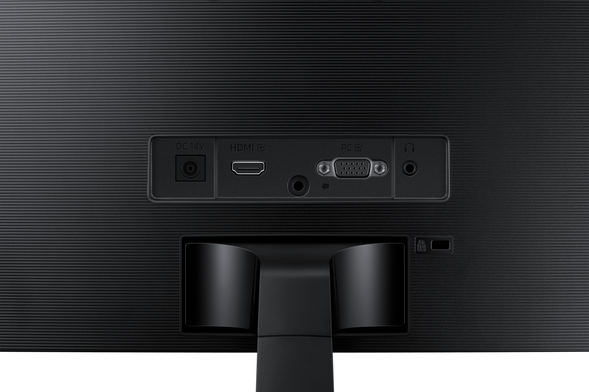 צג קעור ''24 דגם S24C360E עם מעמד עגול
 Detail-Connectivity1 Black 