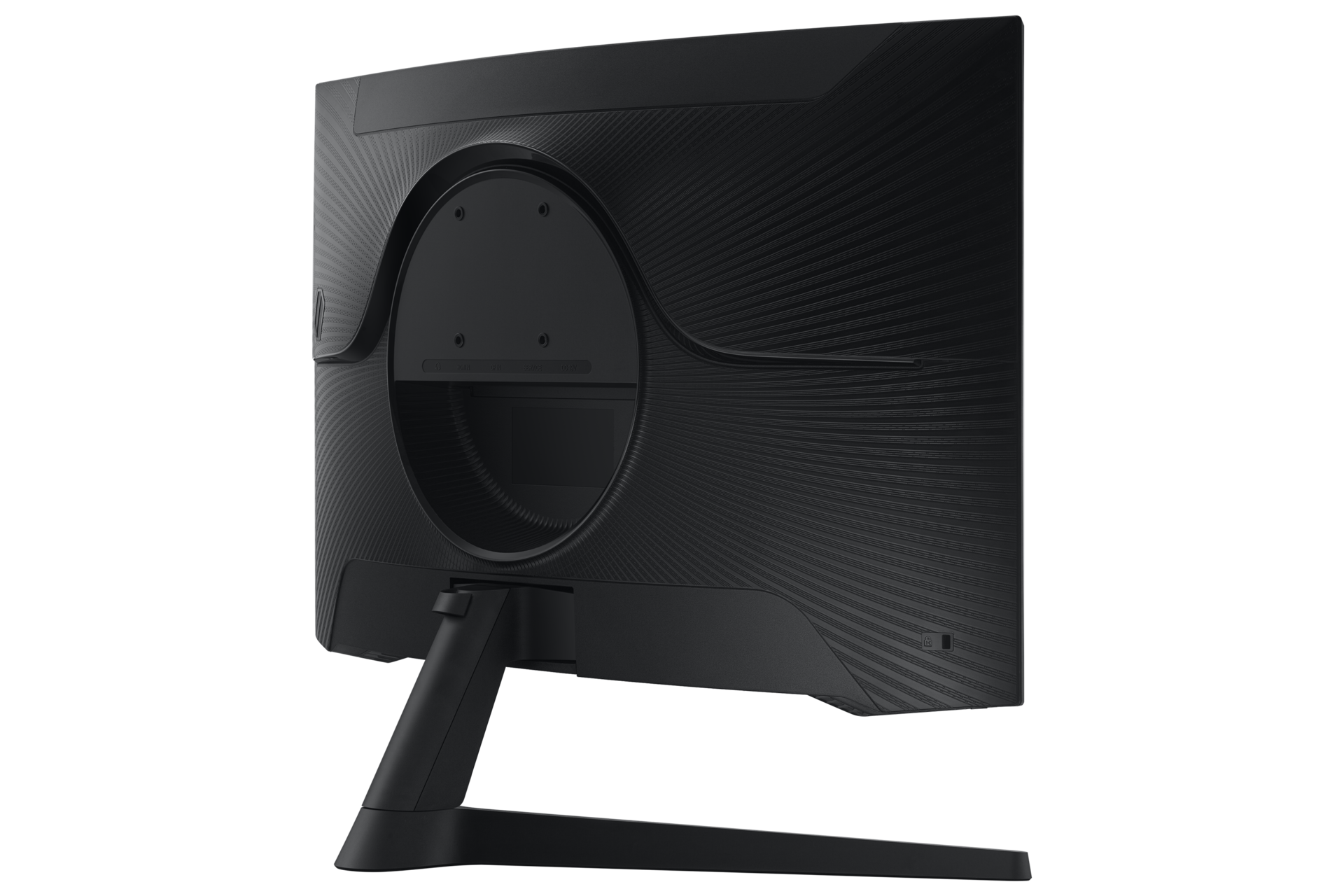 27" Odyssey G5 G55C QHD 165Hz Curved Gaming Monitor Back-R-Dynamic Black 