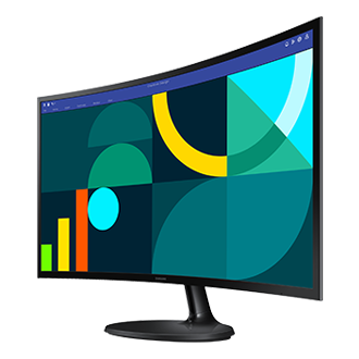 24"/27" Essential Monitor S3 S36GD FHD R-Dynamic Black 