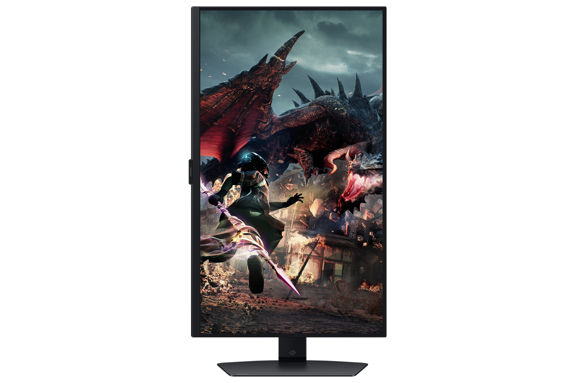 32"/27" Odyssey G5 G50D QHD 180Hz Gaming Monitor Pivot Black 