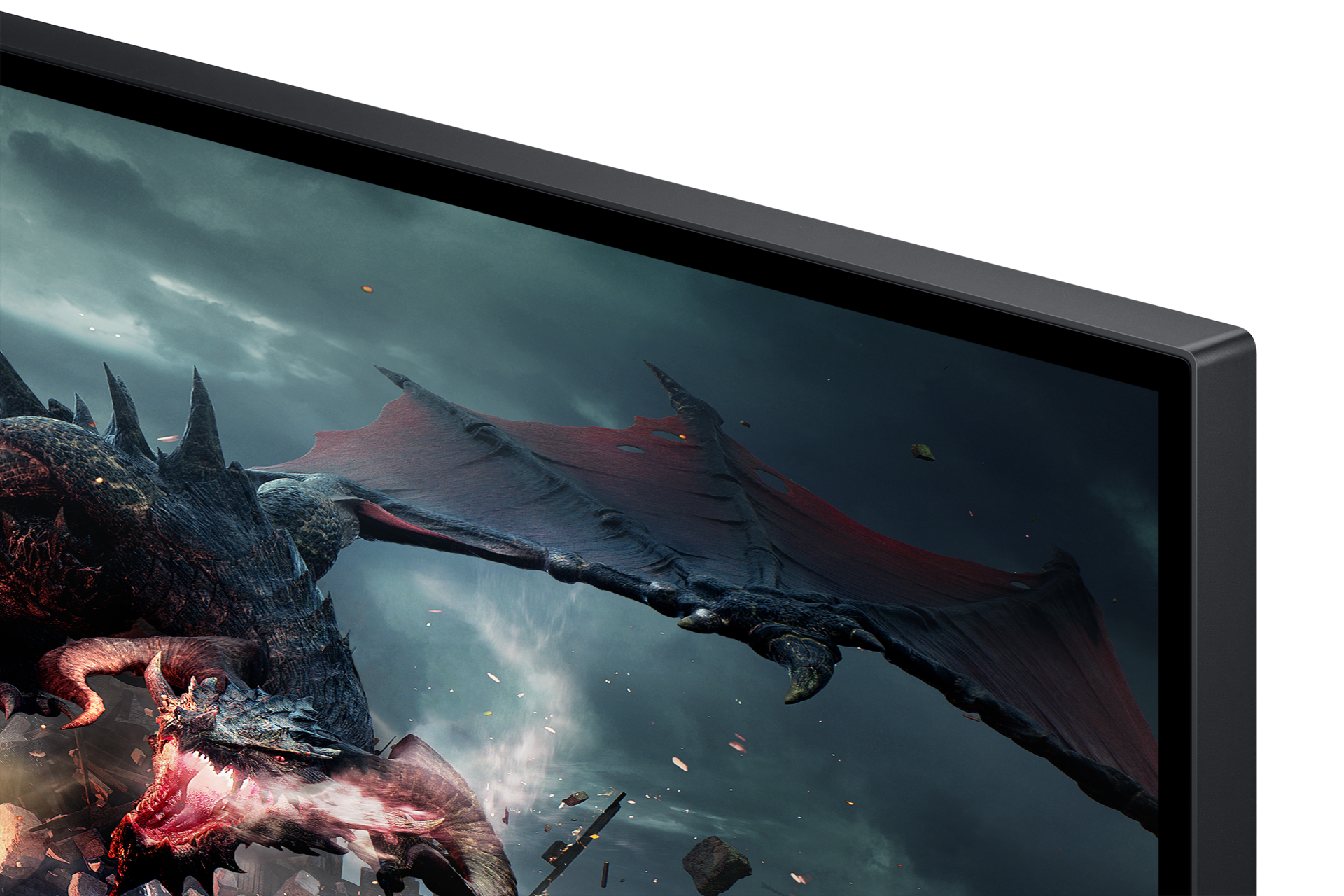 32"/27" Odyssey G5 G50D QHD 180Hz Gaming Monitor Detail2 Black 