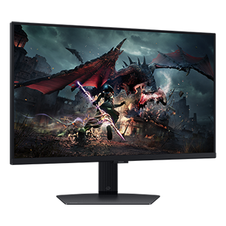 32"/27" Odyssey G5 G50D QHD 180Hz Gaming Monitor Swivel2 Black 