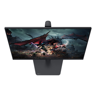 32"/27" Odyssey G5 G50D QHD 180Hz Gaming Monitor Detail1 Black 