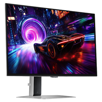 27" Odyssey OLED G8 G81SF 4K 240Hz Gaming Monitor L-perspective Silver 