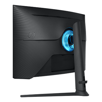 32"/27" Gaming Monitor With QHD resolution and 240hz refresh rate Back-Dynamic-Right Black 