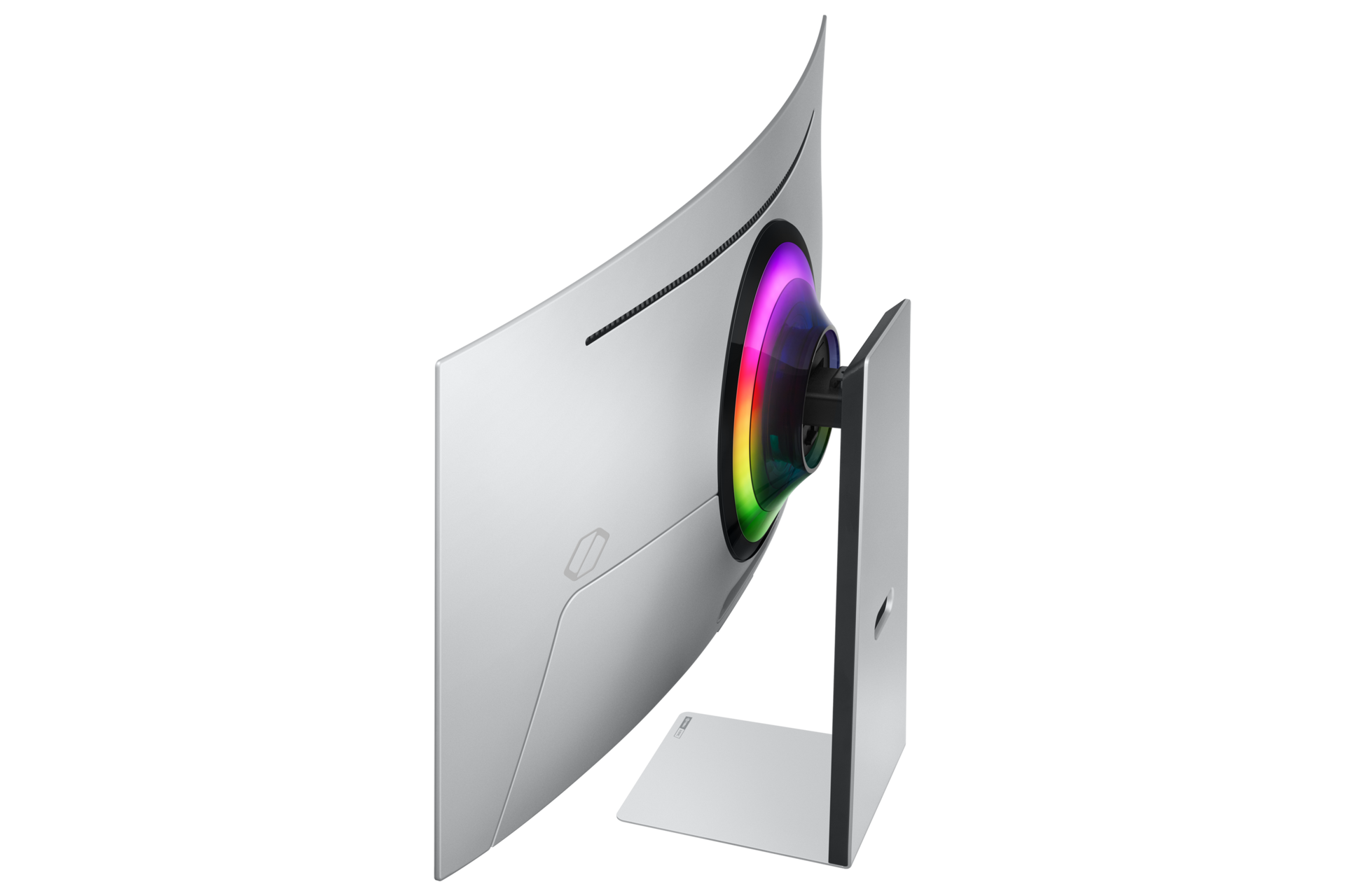 34" Odyssey OLED G8 G85SD Ultra WQHD 175Hz Gaming Monitor Back-Dynamic-High Silver 