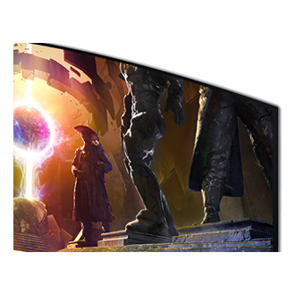 34" Odyssey OLED G8 G85SD Ultra WQHD 175Hz Gaming Monitor Detail-Bezel Silver 