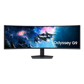 49" Odyssey G9 G95C Front Black 
