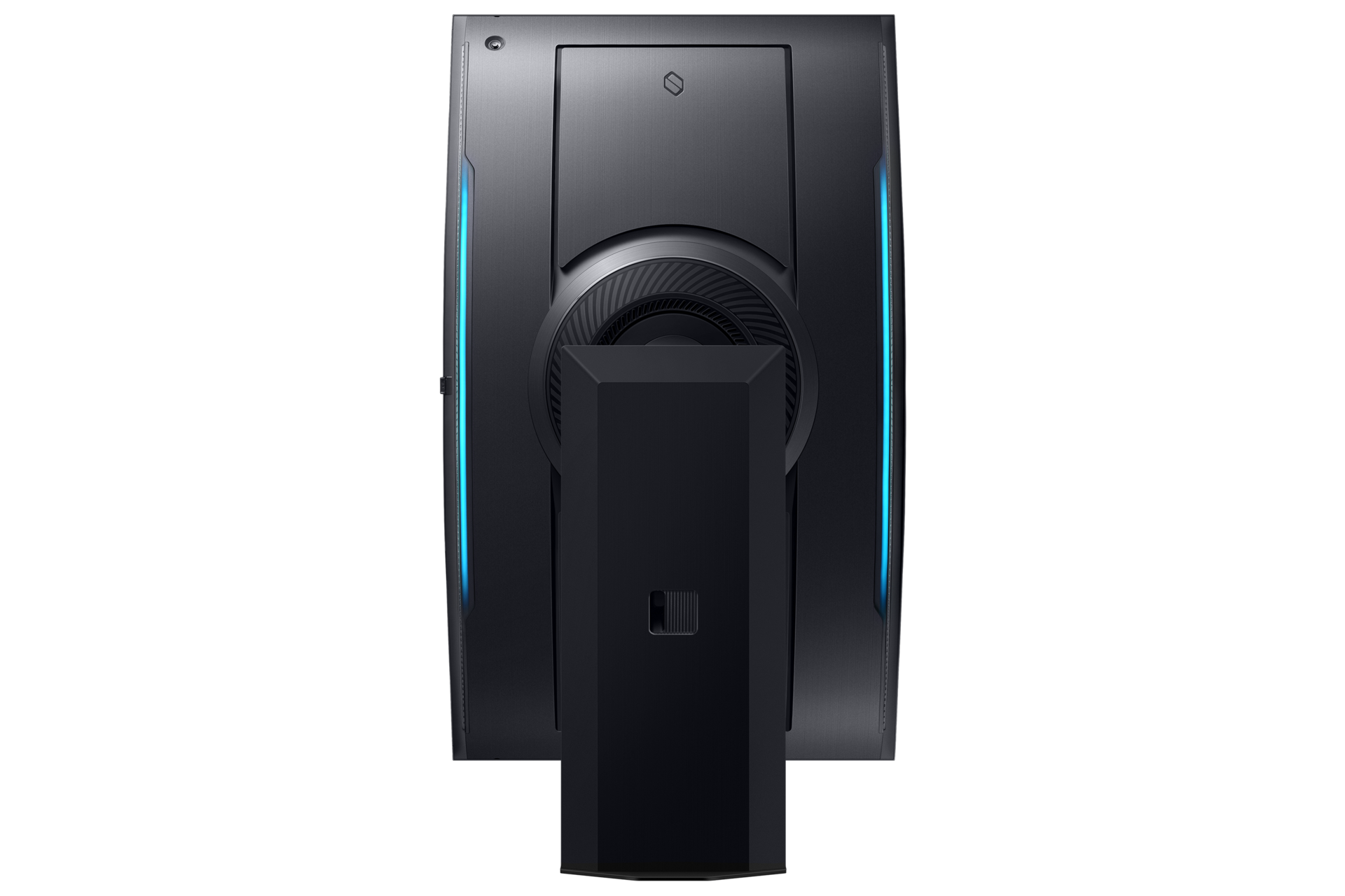 55" Odyssey Ark 2<sup>nd</sup> Gen. G97NC Back-Vertical Black 