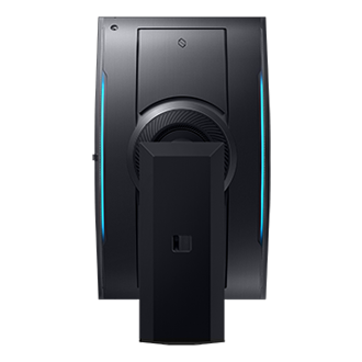55" Odyssey Ark 2<sup>nd</sup> Gen. G97NC Back-Vertical Black 