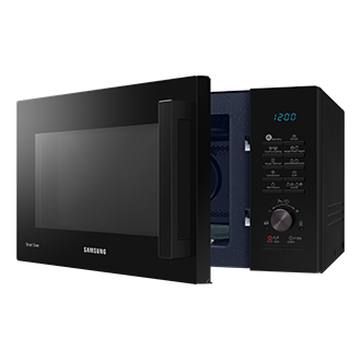 MW5100H CONVECTION MWO with Slim Fry™ R-Perspective-Open Black 