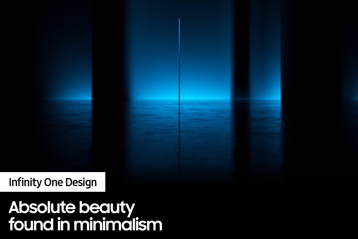 Samsung Neo QLED 8K QN700B is showing the Infinity One Design