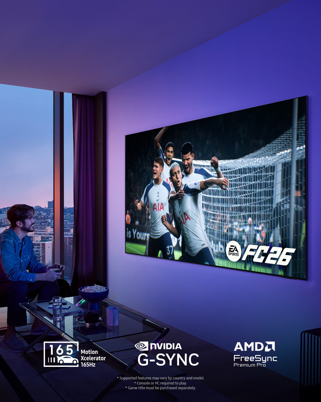 "77 טלוויזיה חכמה OLED 4K S95F Black