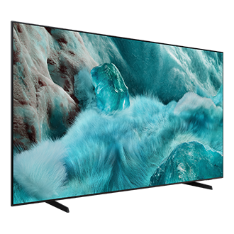 {size}" QLED Q7F 4K Samsung Vision AI Smart TV (2025) L-Perspective Black 