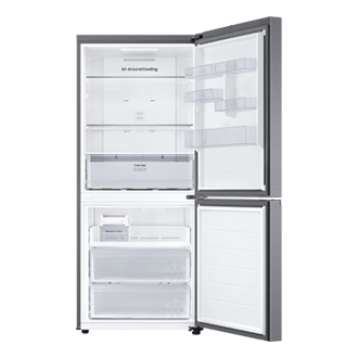 RB6000D Bottom Mount Freezer Refrigerator with SmartThings AI Energy Mode and  SpaceMax™ technology Front-Open Refined Inox 