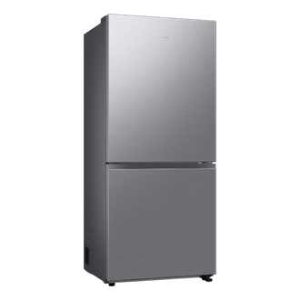 RB6000D Bottom Mount Freezer Refrigerator with SmartThings AI Energy Mode and  SpaceMax™ technology L-Perspective Refined Inox 