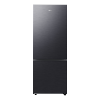 RB6000D Bottom Mount Freezer Refrigerator with SmartThings AI Energy Mode and Metal Cooling Front Black Doi 