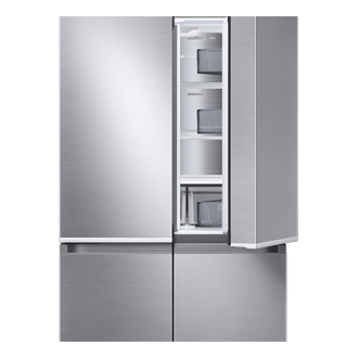 קנייה Rf70 מקרר 4 דלתות בטכנולוגיית Triple Cooling 636 ליטר Gray Samsung ישראל