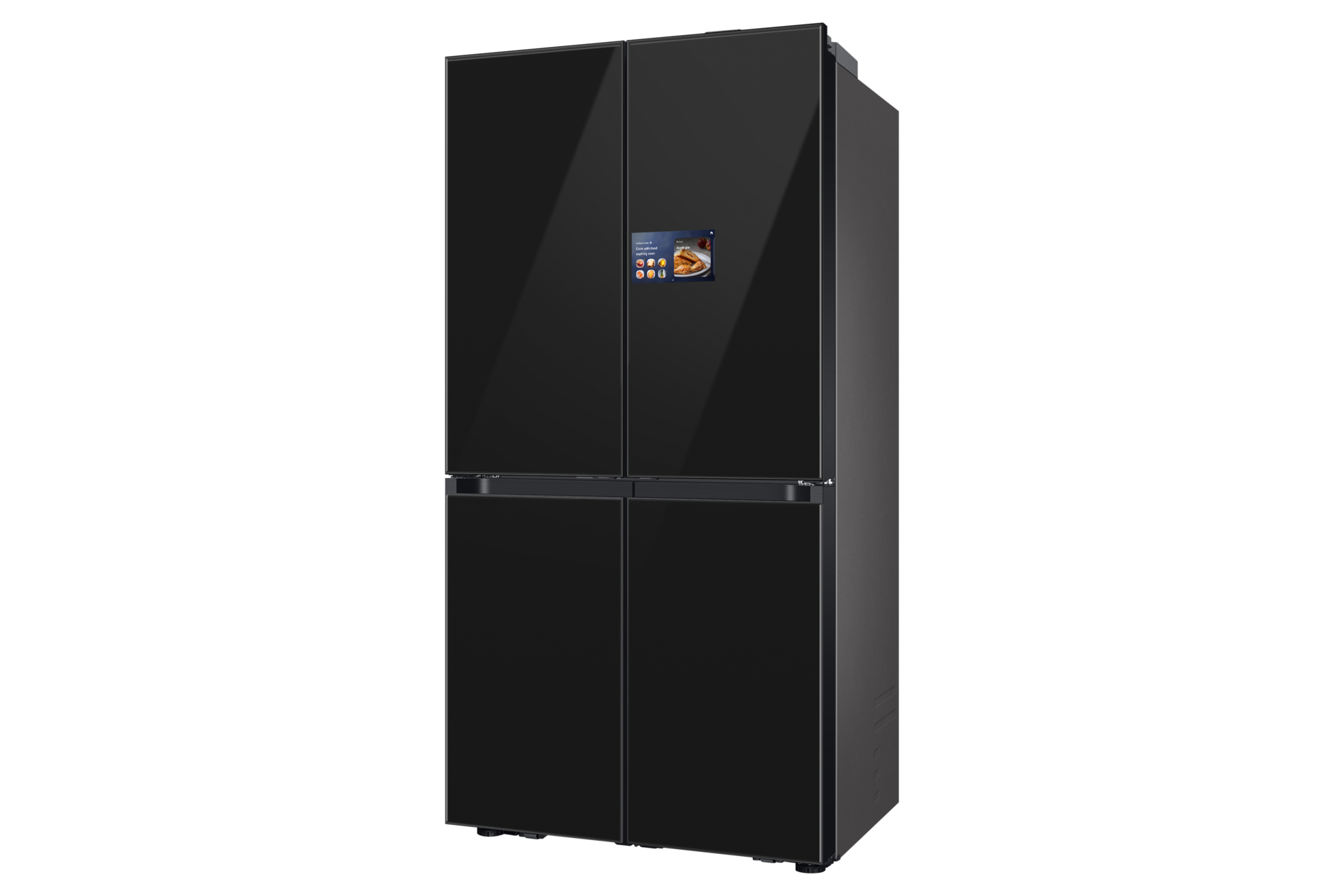 Bespoke AI Refrigerator FDR AI Home R-Perspective Glam Deep Charcoal 