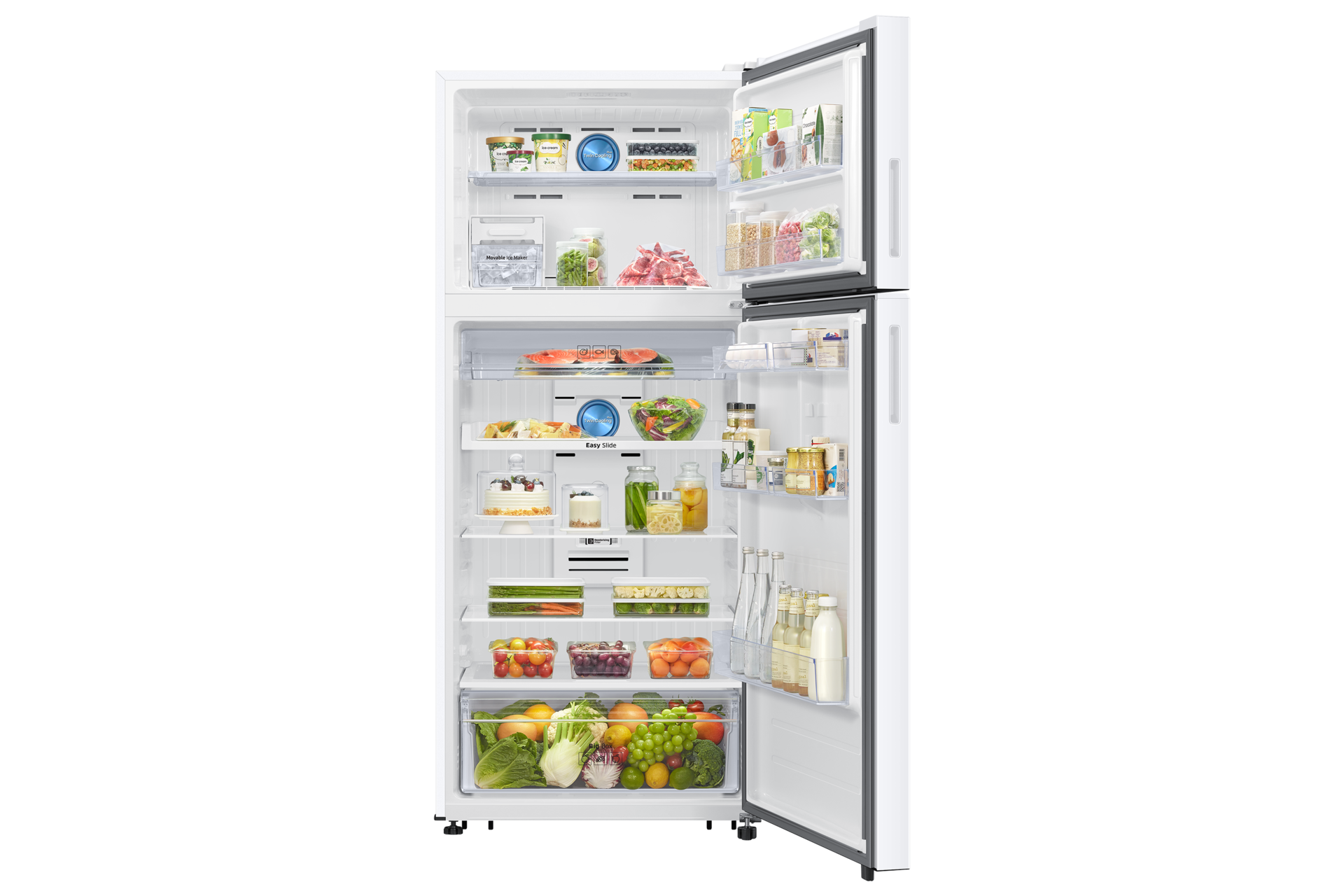 front-open-with-food White