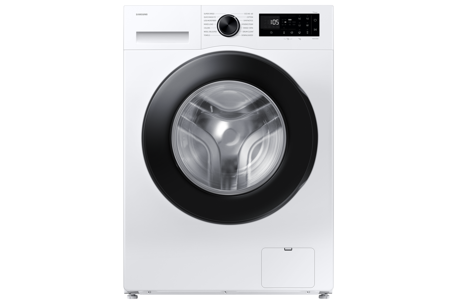 מכונת כביסה Samsung WW80FG5L32AE 8 ק"ג 1200 סל"ד - AI EcoBubble