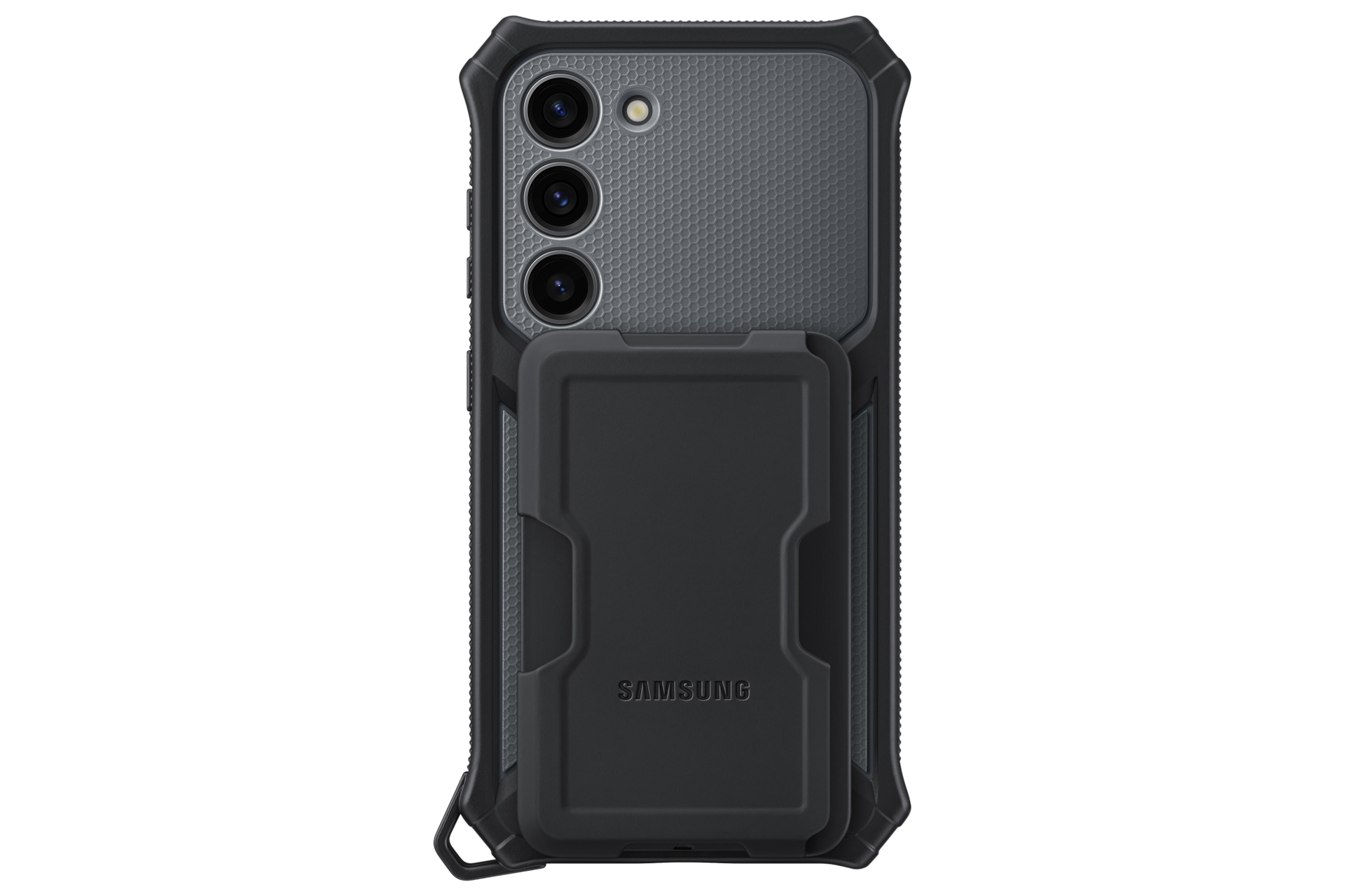 CasesOnDeck Case Compatible with [Samsung Galaxy S23 Plus (6.6 Screen) /  S23+ Case] Design Case, Slim Black Flexible Sleek Shock Protection TPU Case