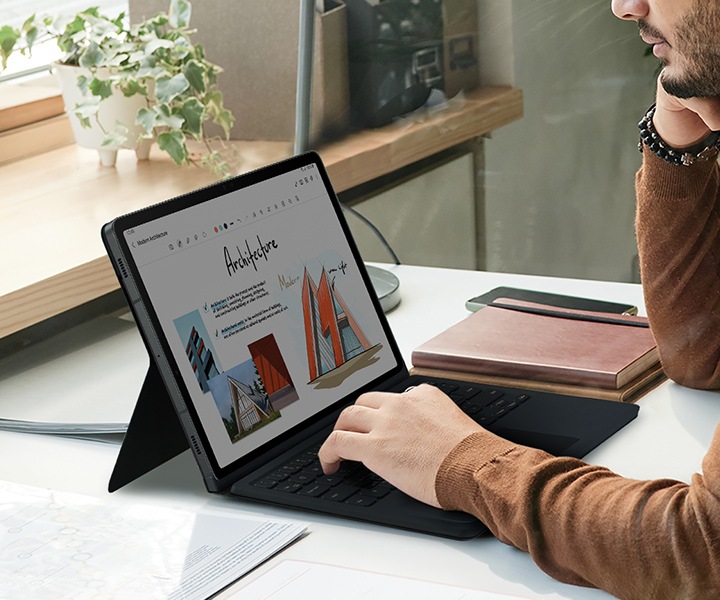 Galaxy Tab S9 / Tab S9 FE Book Cover Keyboard | Samsung India