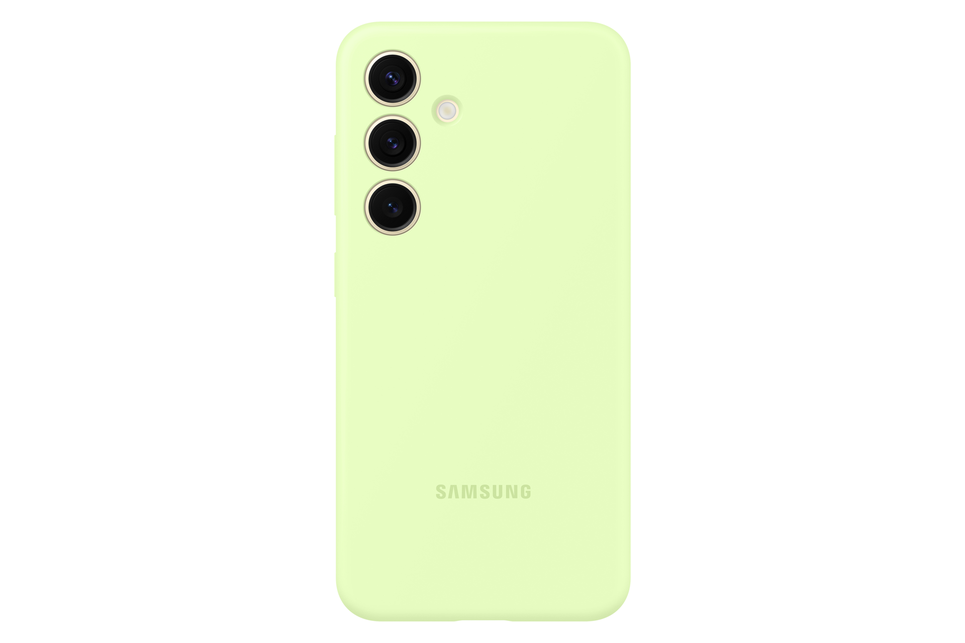 Galaxy S24 Silicone Case Lime