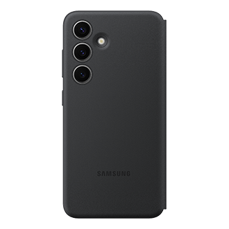 Galaxy S24 Smart View Wallet Case Black