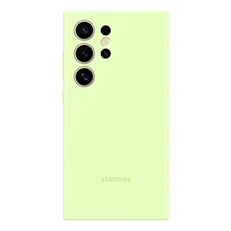Galaxy S24 Ultra Silicone Case Lime