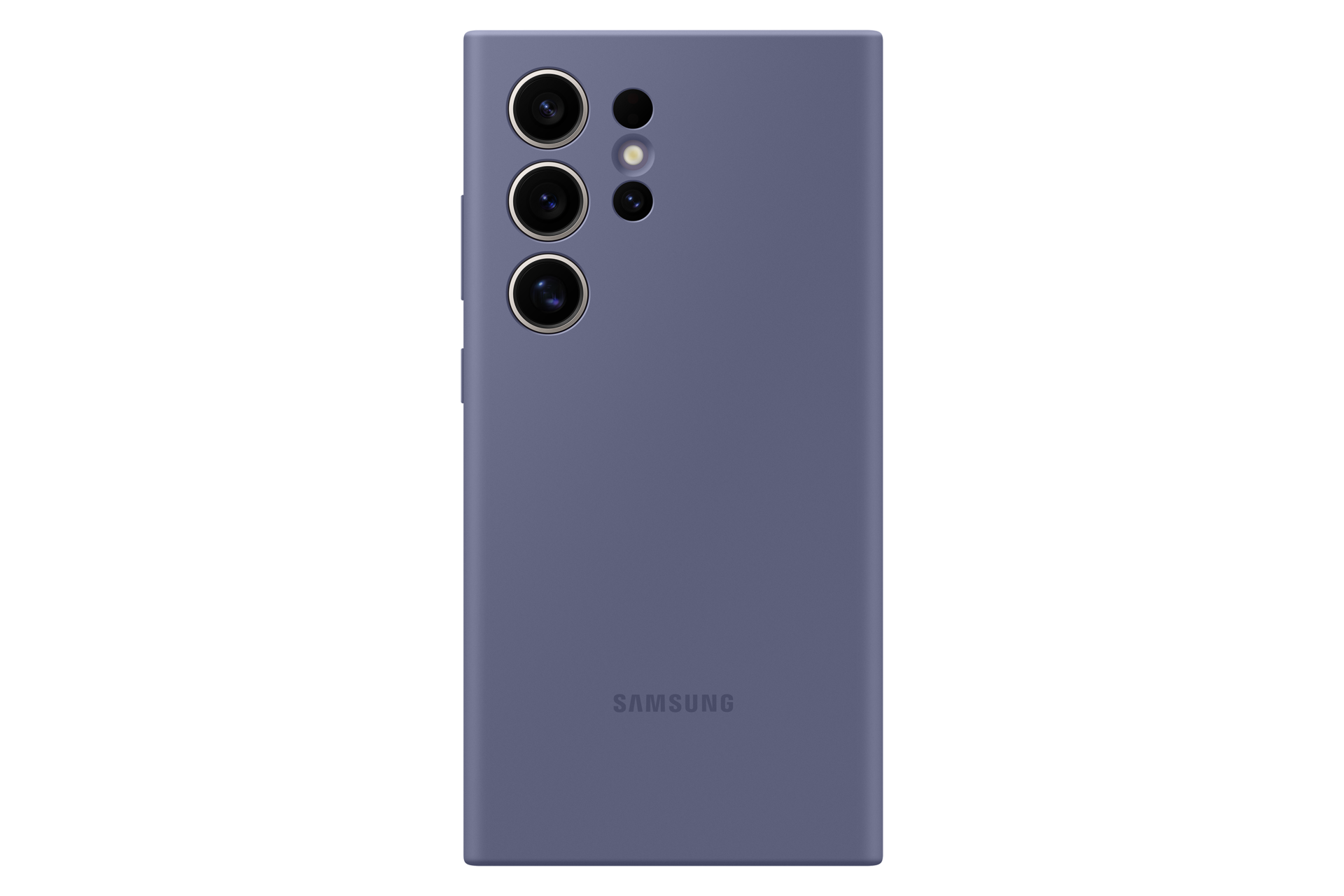 Blue Silicone Galaxy S24 Ultra Case