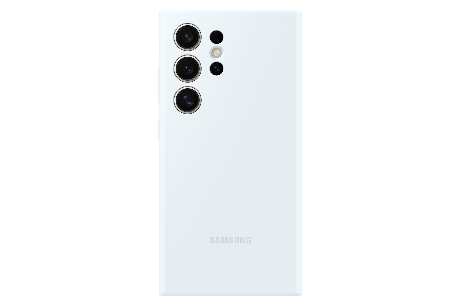 Galaxy S24 Ultra Silicone Case White