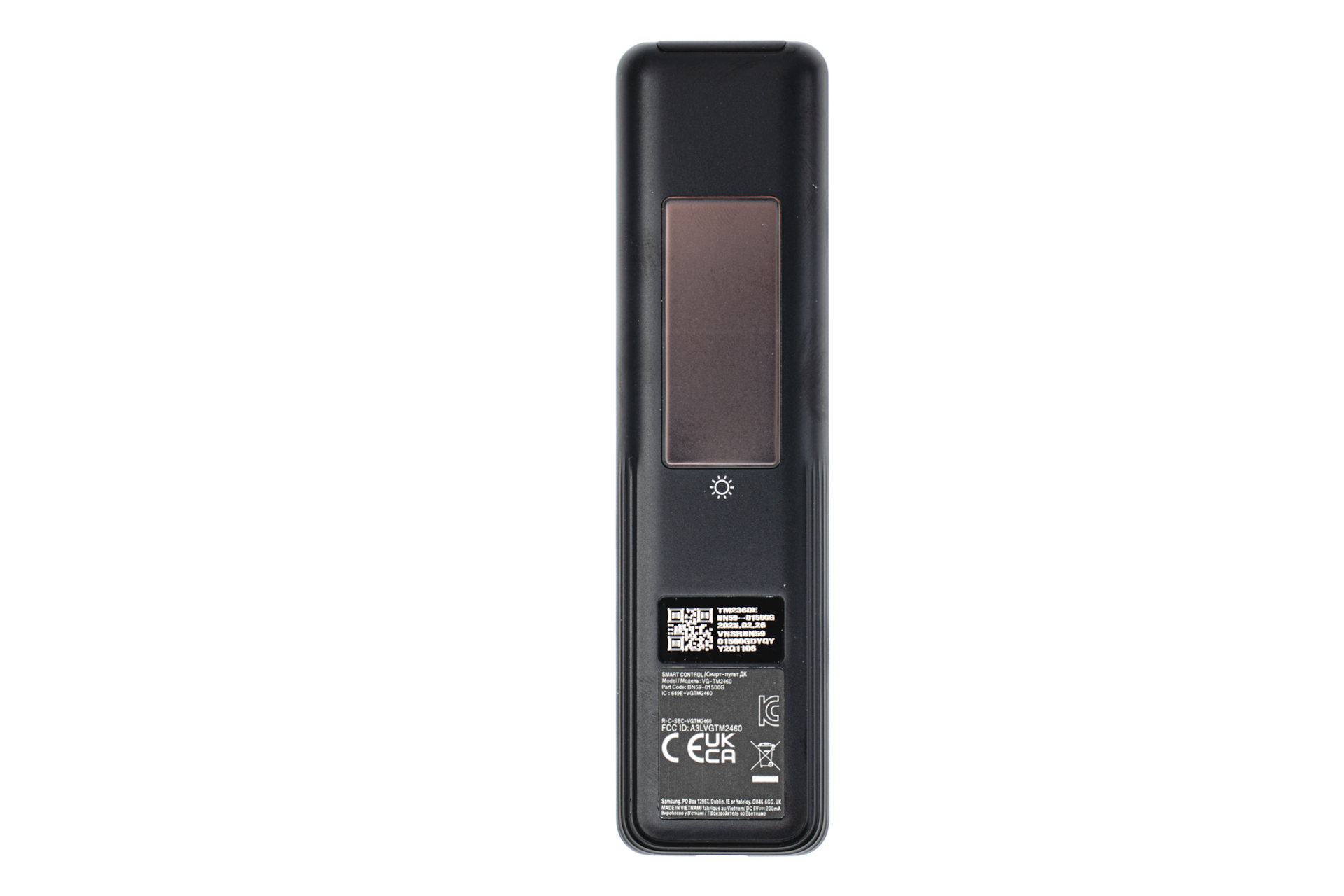 TV Remote Black