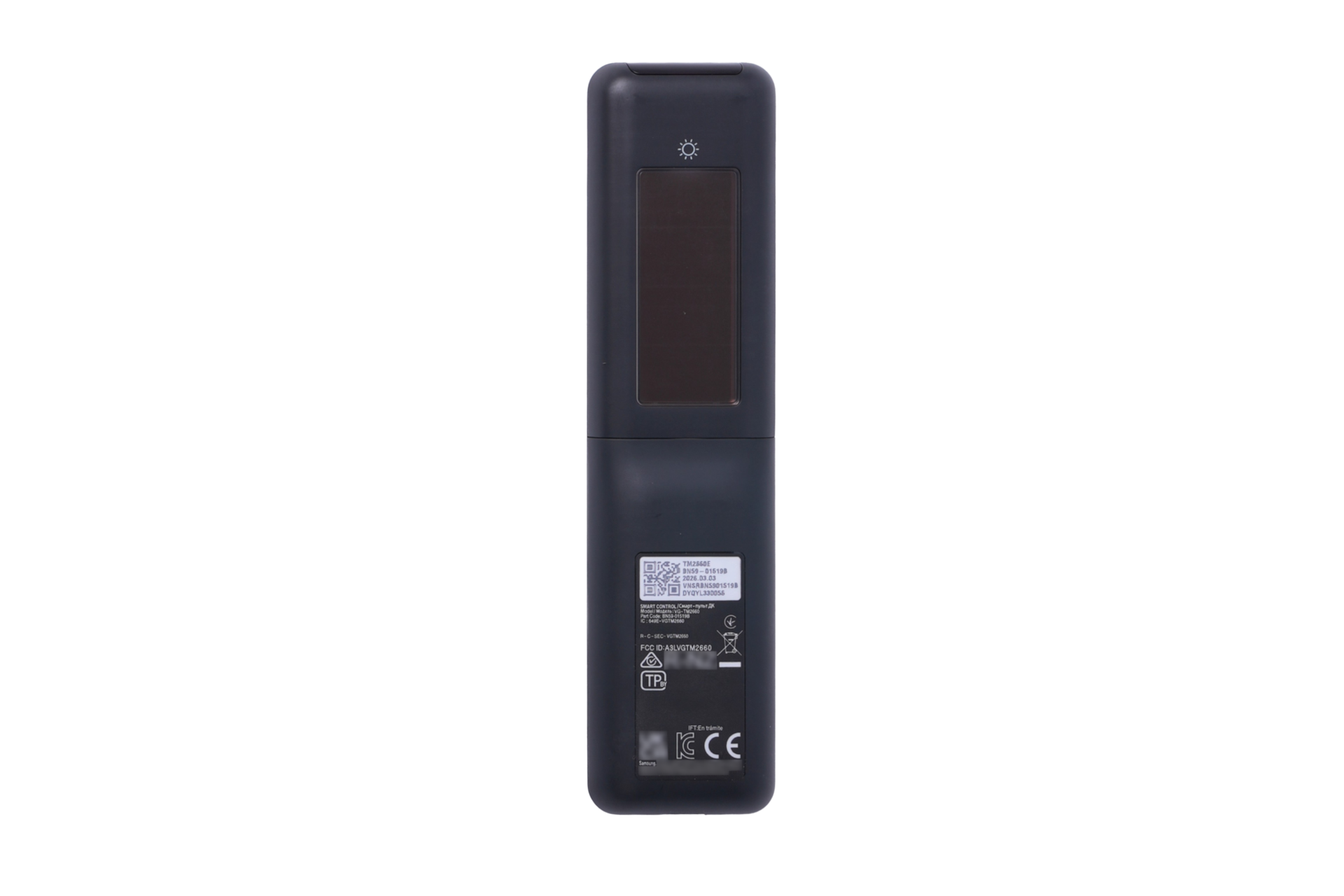 Solar Cell Remote Black