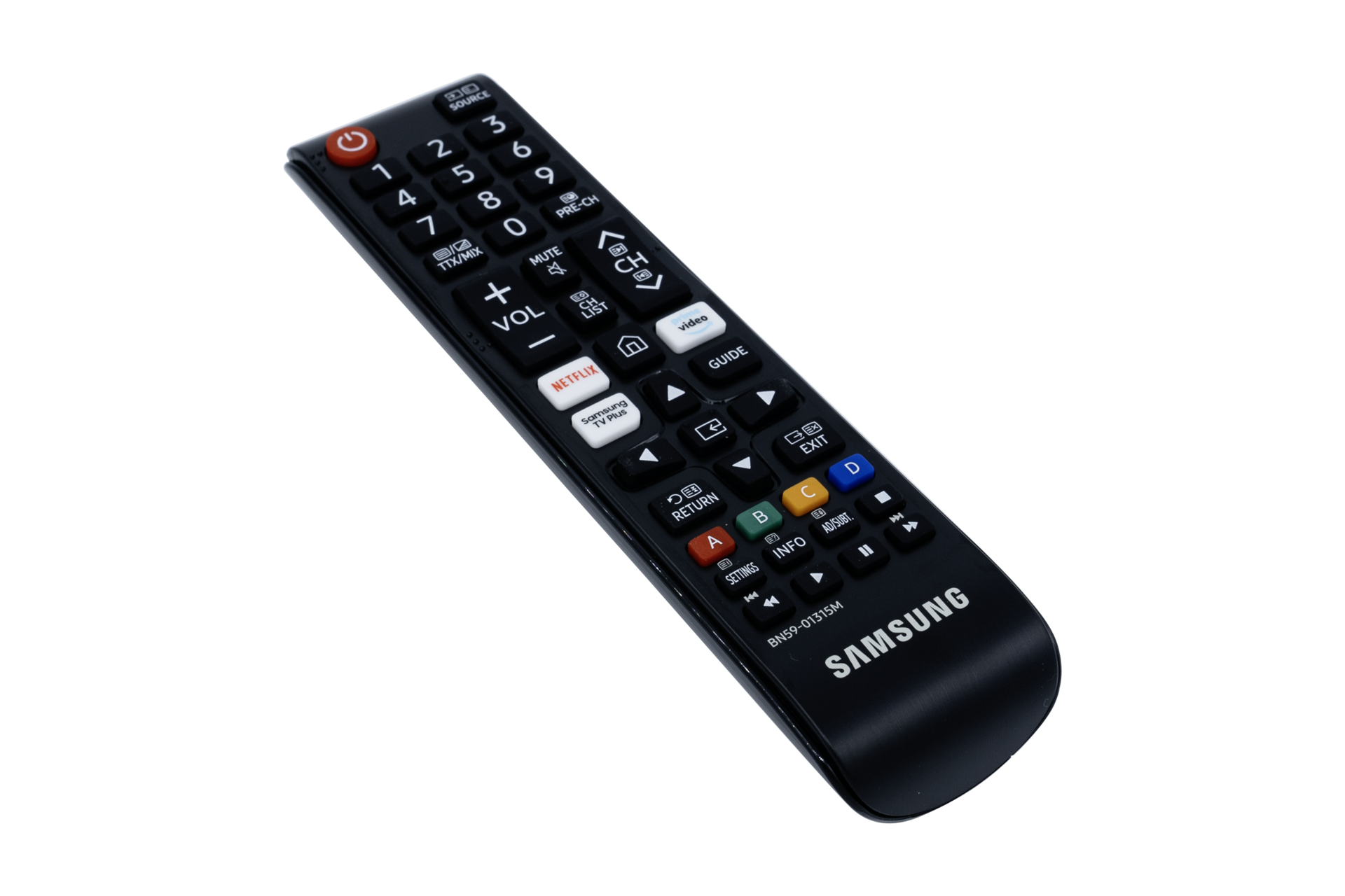 TV Remote Black