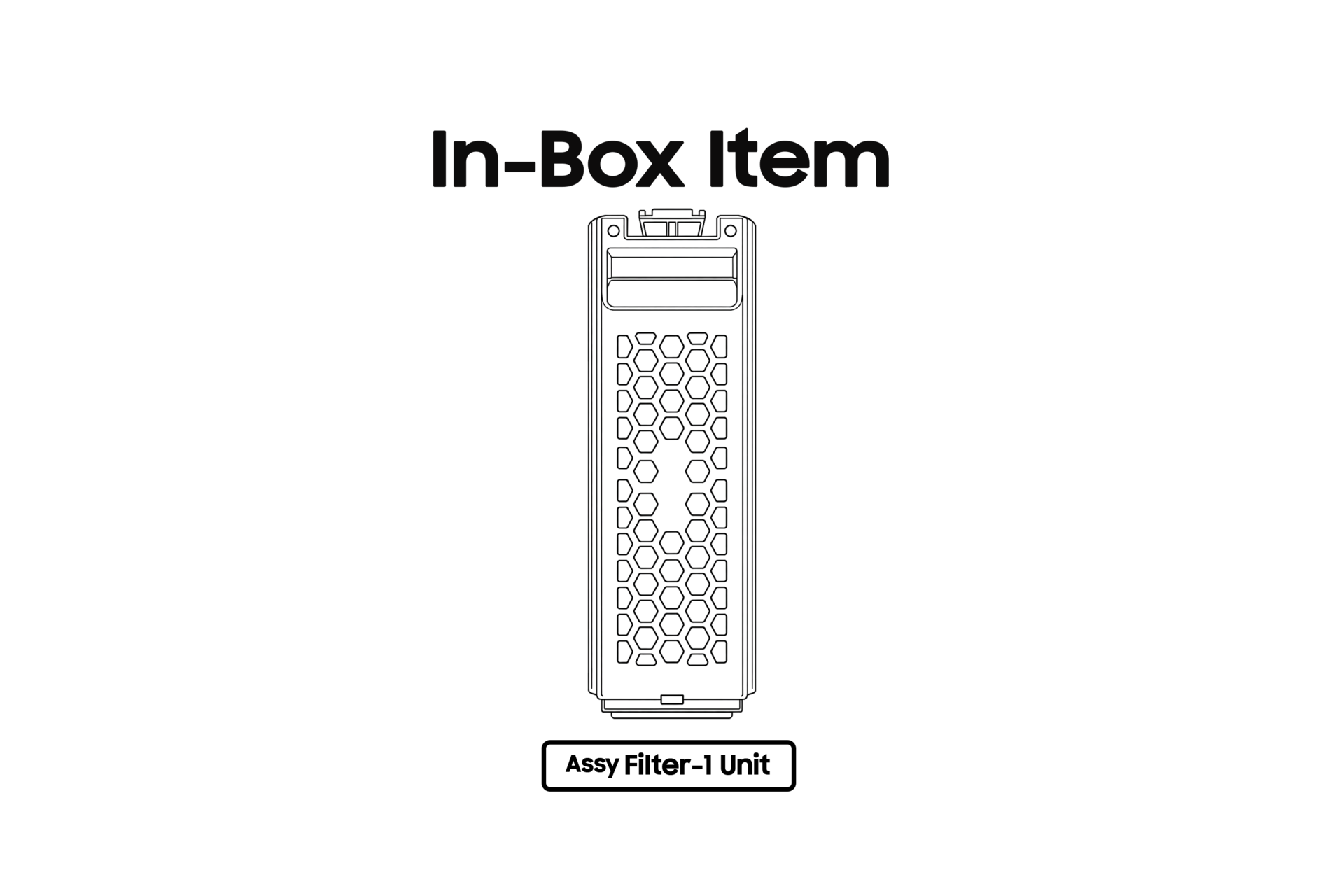 Assy Filter Dark Grey